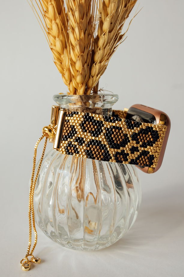 Ремешок для часов apple watch 38-40 мм Леопард ремешок для эпл вотч ремешок для смарт часов