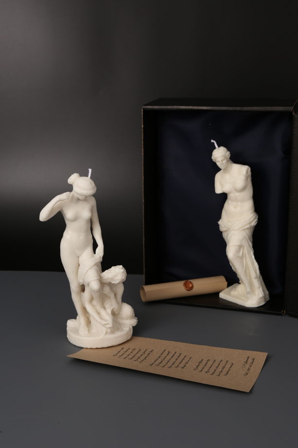 Свеча Скульптура "Сатир и Нимфа