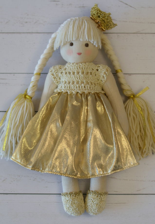 Вальдорфская кукла принцесса, подарок для девочки