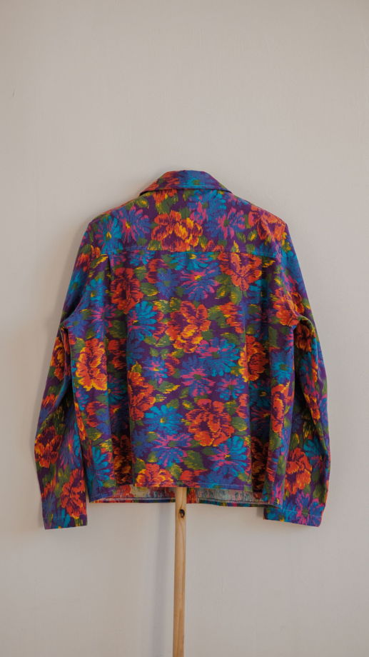 Фланелевая Рубашка с Цветами/Flannel Flowers Long Sleeve Shirt