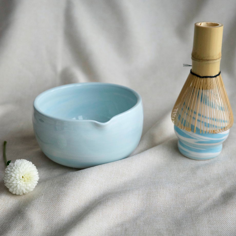 Набор для приготовления матчи "Нерияги" + венчик, ручная работа