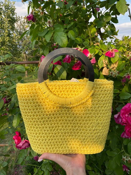 Желтая сумка Абелла