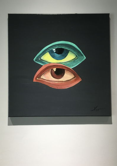 Интерьерная картина "Глаза"