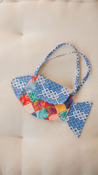 Сумка-Рыба Пэчворк 2/Patchwork Fish Bag 2