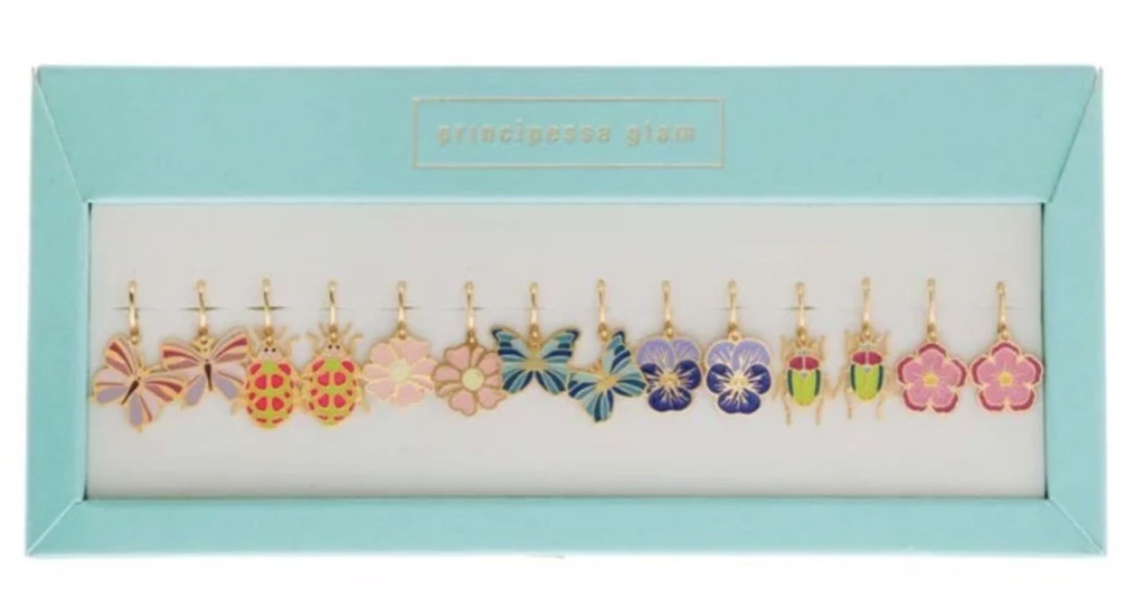 Серьги секретный сад