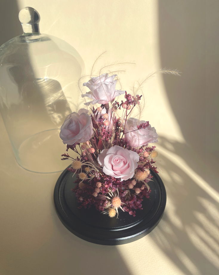 клош Жук в маленьком саду