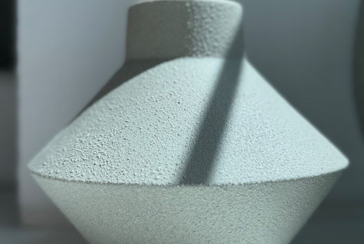 Ваза керамическая "Grey Sand", ручная работа, Таиланд