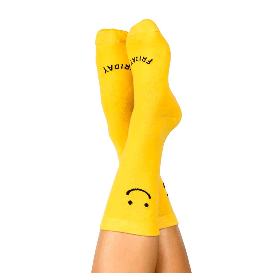 Носки в форме смайлов DOIY Monday-Friday Socks