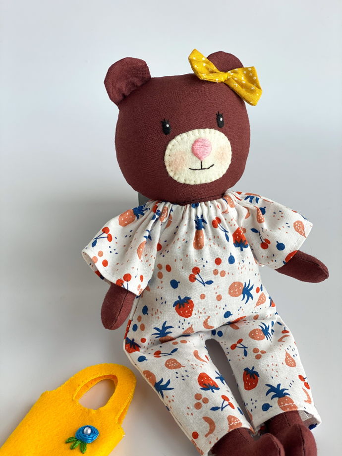 Мягкая текстильная игрушка "Медведь Маша"