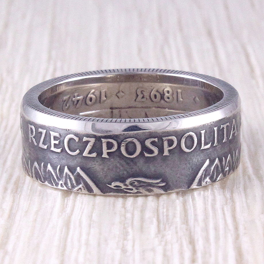 Кольцо из монеты (Польша) 20 Злотых