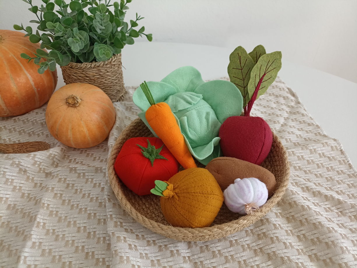 Игрушечная еда Овощи в авоське