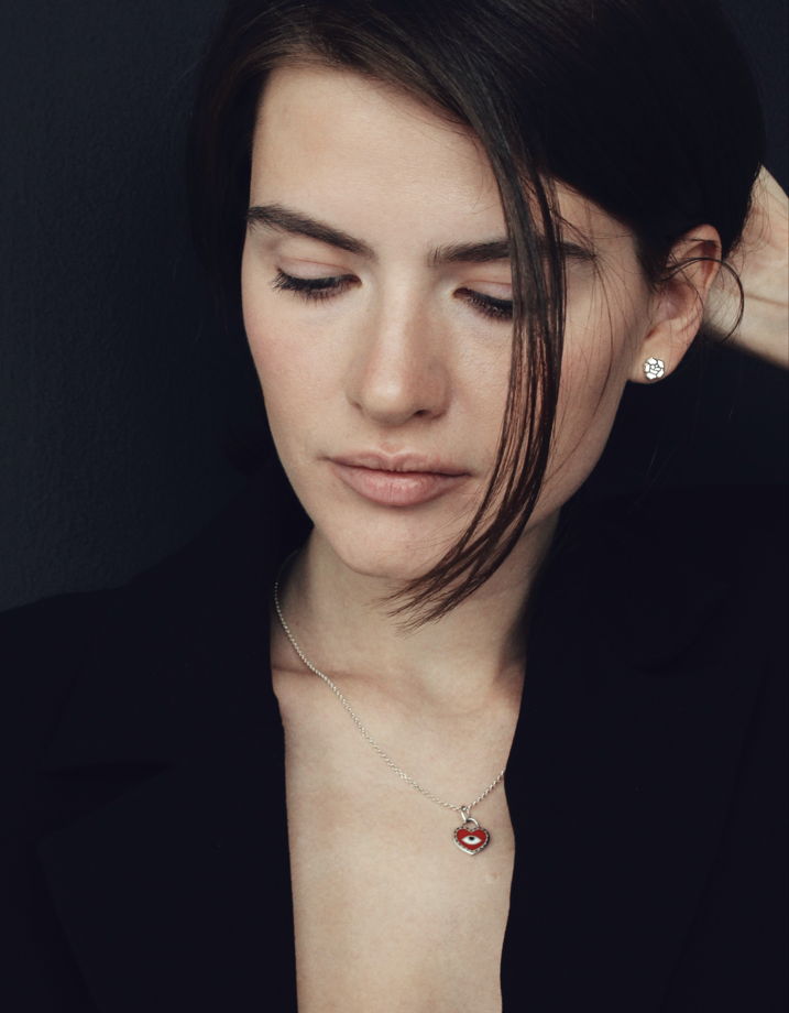 Подвеска на цепочке Heart-lock