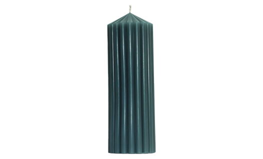 Декоративная фактурная свеча SIGIL 210*70 цвет Серый