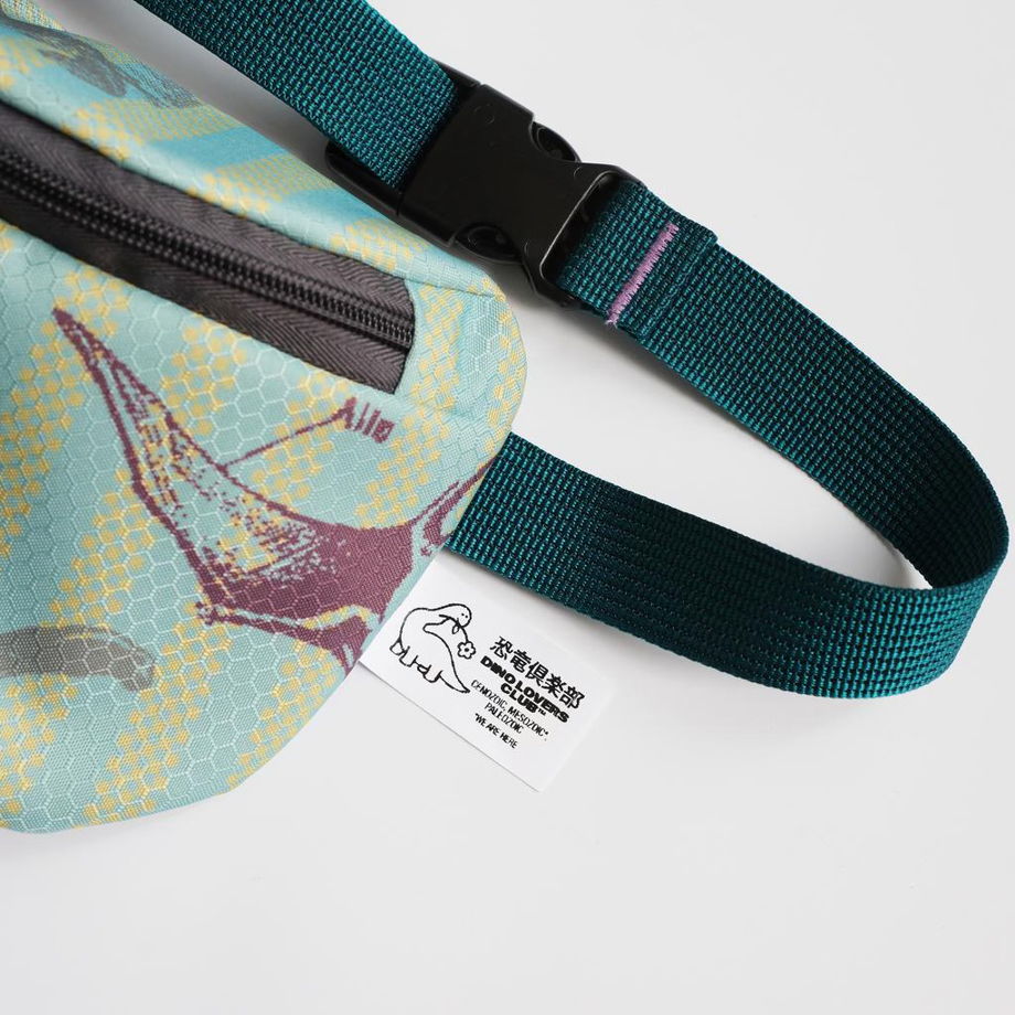 СУМКА НА ПОЯС DINO LOVERS CLUB TEAL