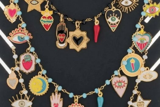 Колье Магия на четках с мультишармами