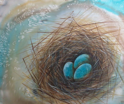 Картина “Родное гнездо ” / Painting “ Native nest ”