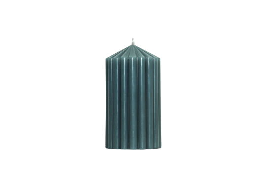 Декоративная фактурная свеча SIGIL 130*70 цвет Серый