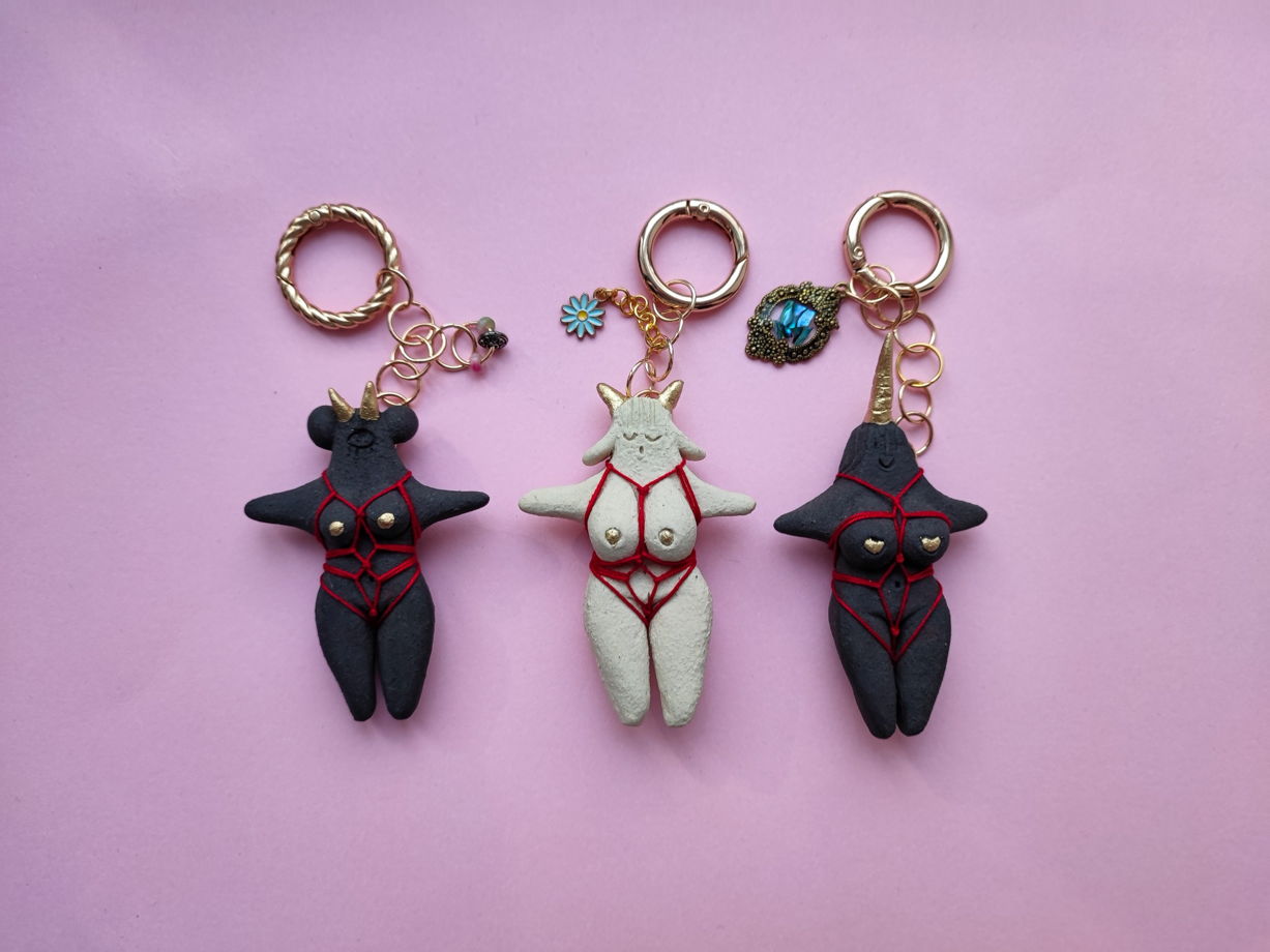 Керамические брелоки ШИБАРИ в ассортименте