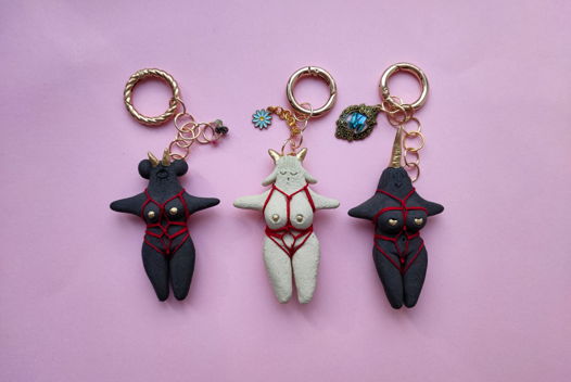 Керамические брелоки ШИБАРИ в ассортименте