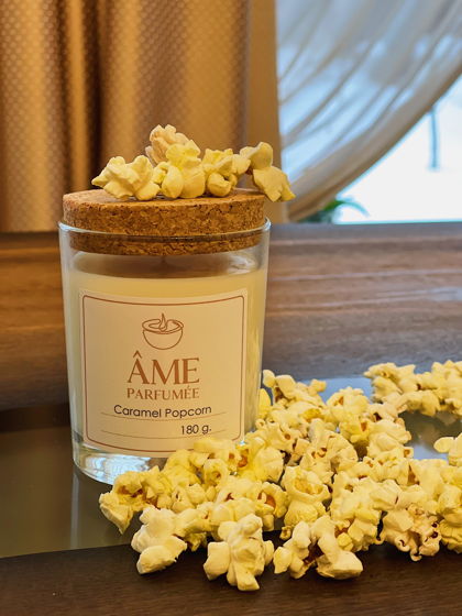 Ароматическая свеча "Caramel Popcorn"