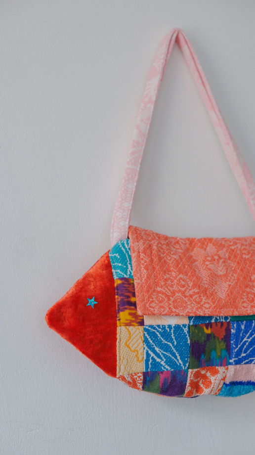 Сумка-Рыба Пэчворк 5/Patchwork Fish Bag 5