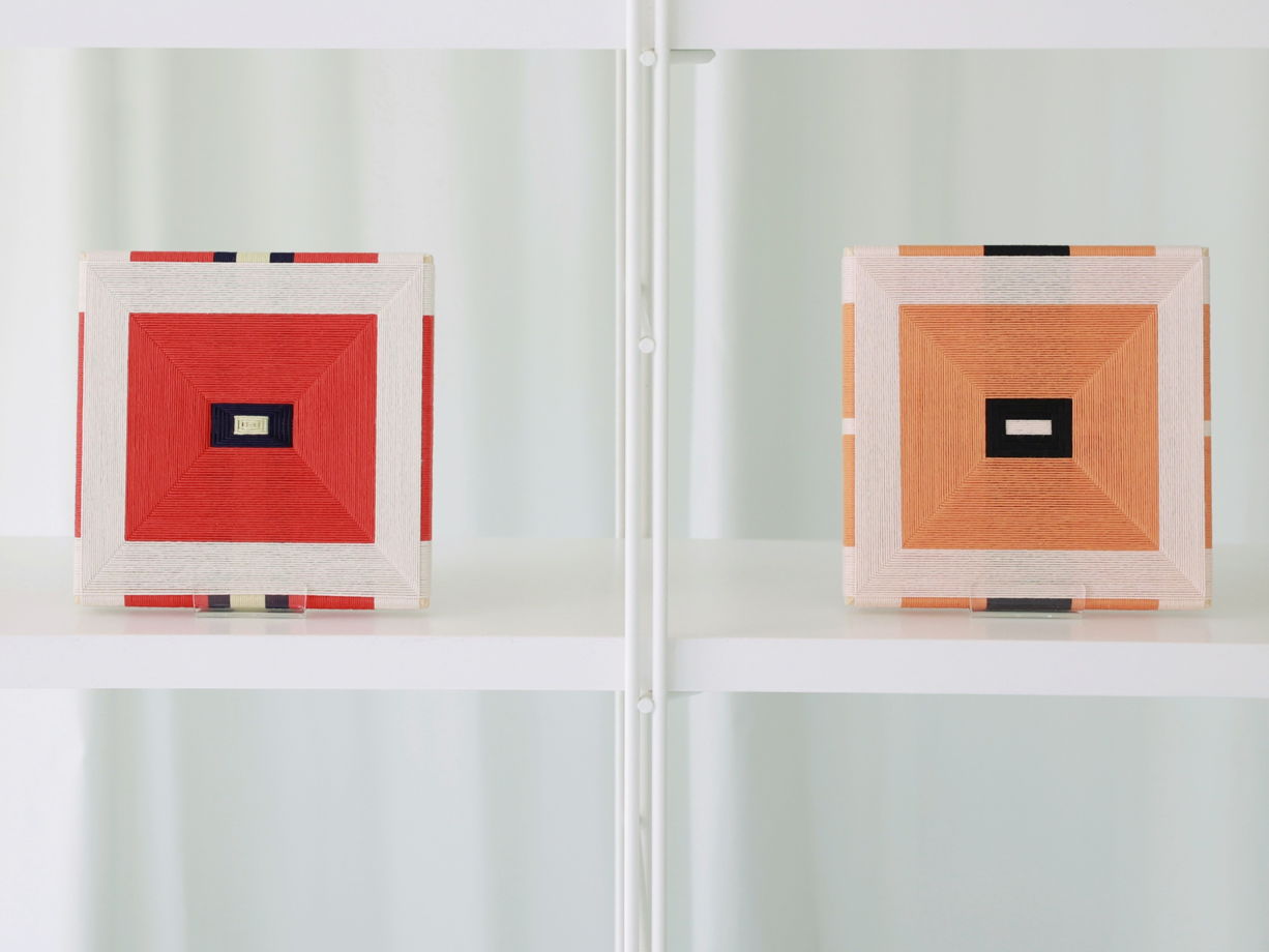 Панно декоративное текстильное номер 50 Цветок мака / В наличии