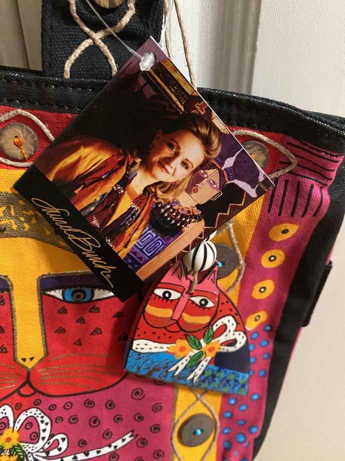 Сумка тоут шопер Laurel Burch Три кота