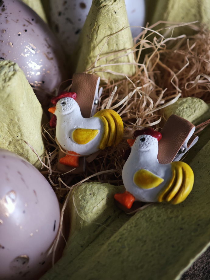 Заколки для волос: "Моя деревня"