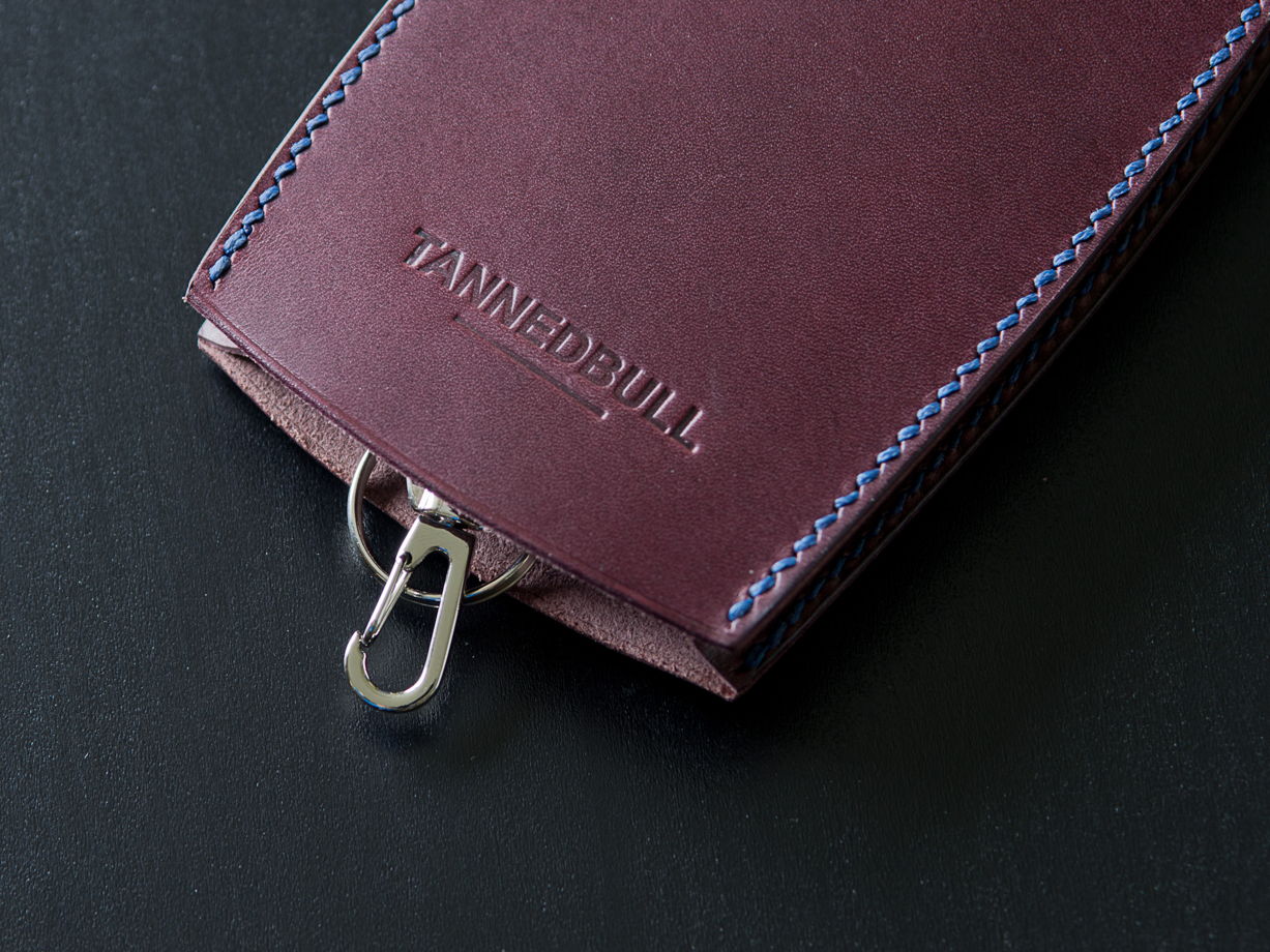 ключница из натуральной кожи Vachetta  - Слива