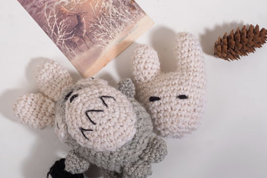 Вязаная игрушка Тоторо