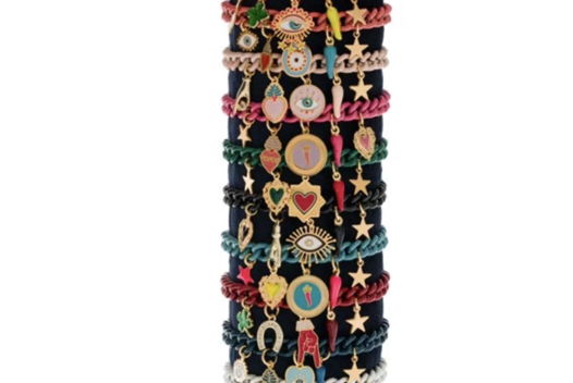 Браслеты Магия цепи с шармами