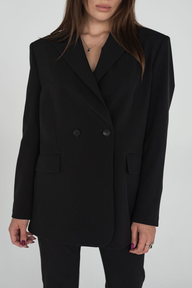Черный женский жакет "Oversize jacket"