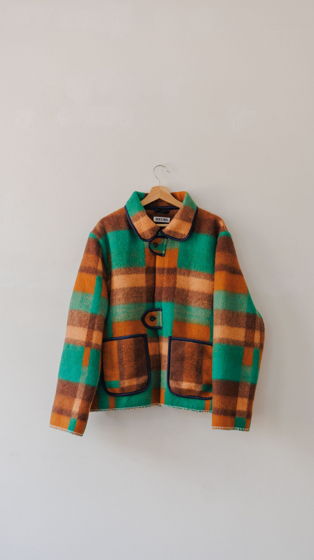 Куртка на Двух Пуговицах/Wool Jacket with Two Buttons