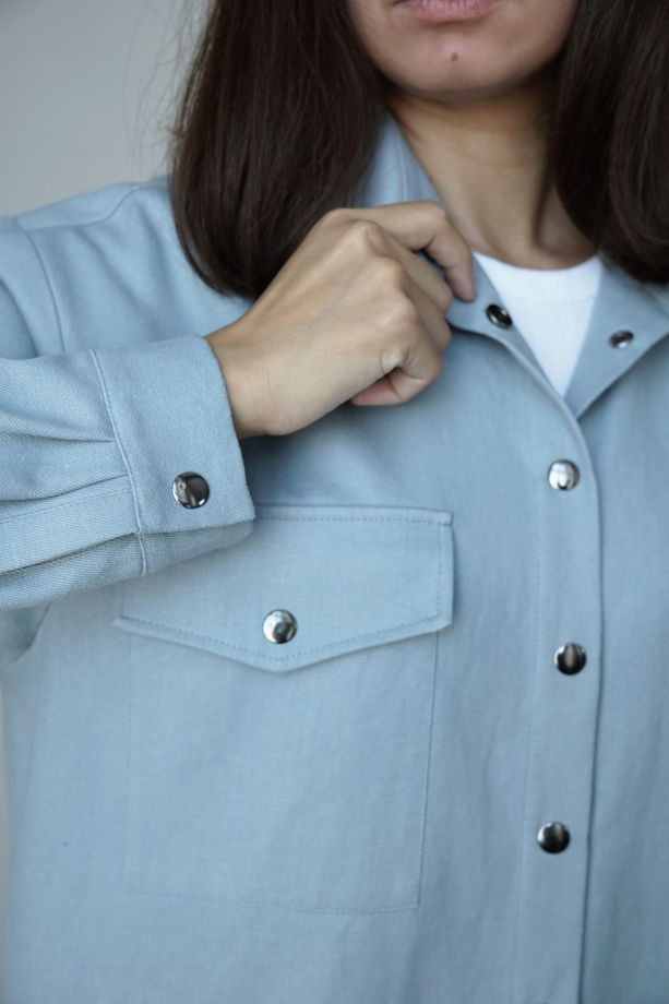 Куртка-Рубашка на кнопках Warm
