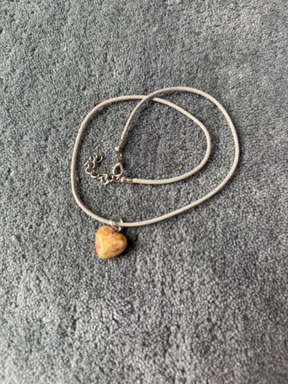 Подвеска на шею из натурального камня «Песочная яшма» Ani.g.bracelets