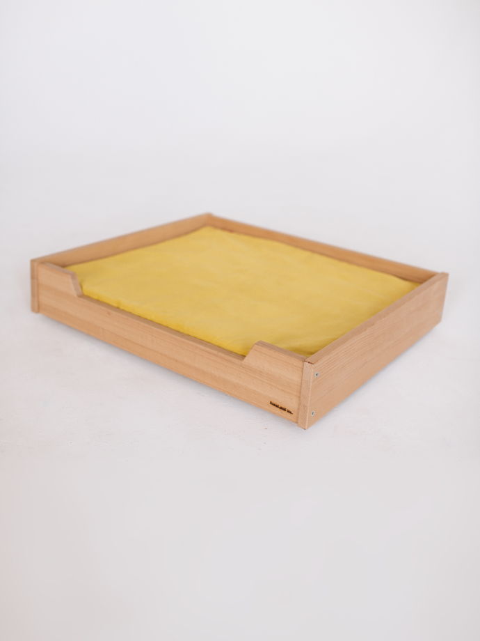 Лежанка-подушка SHELL | 60x70 | Зеленый-желтый - SUMMER DAY