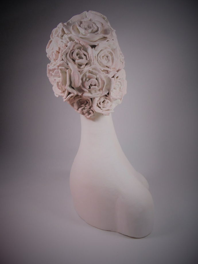 Интерьерная керамическая скульптура Флора
