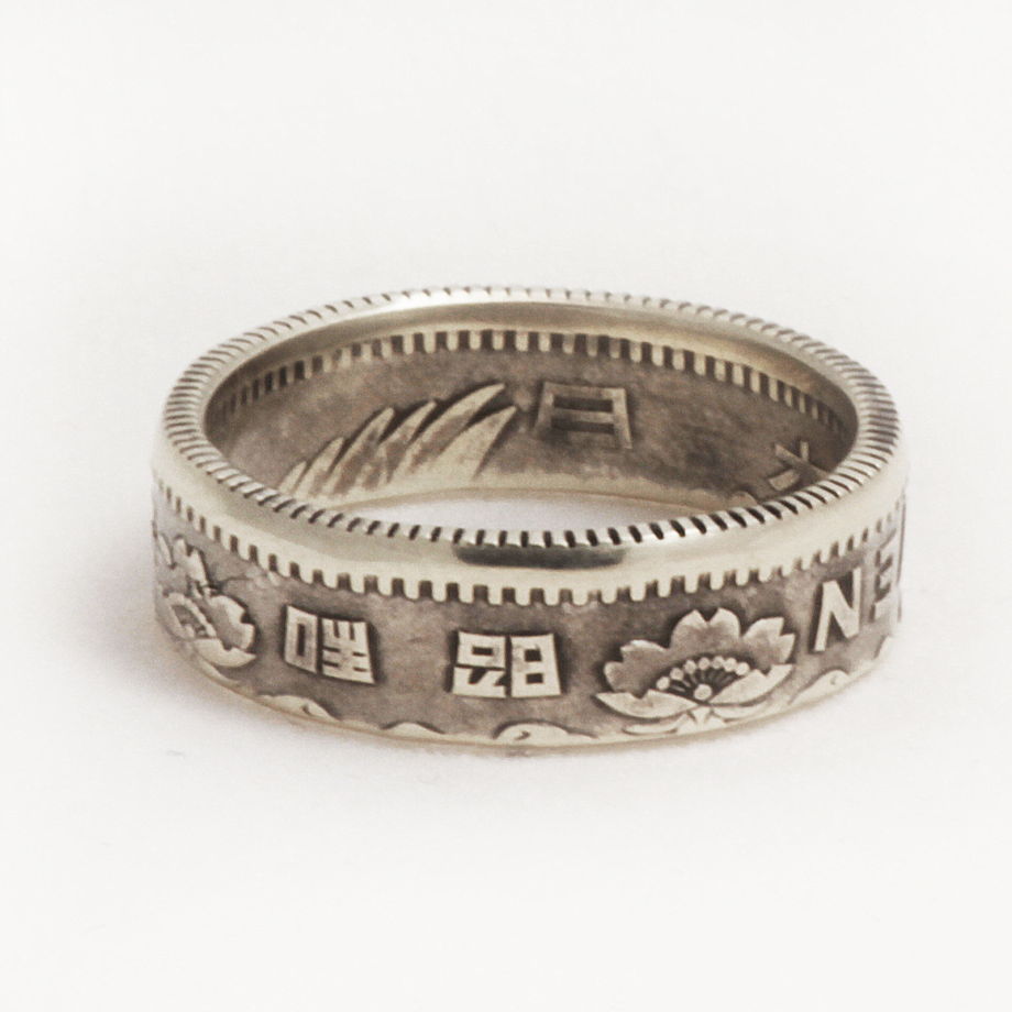 Кольцо из монеты - Япония 100 йен