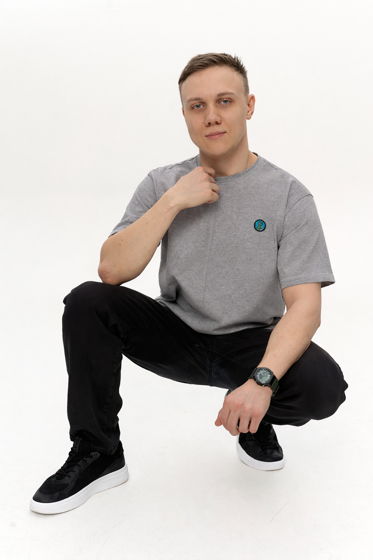Футболка серая, Ankylozawr
