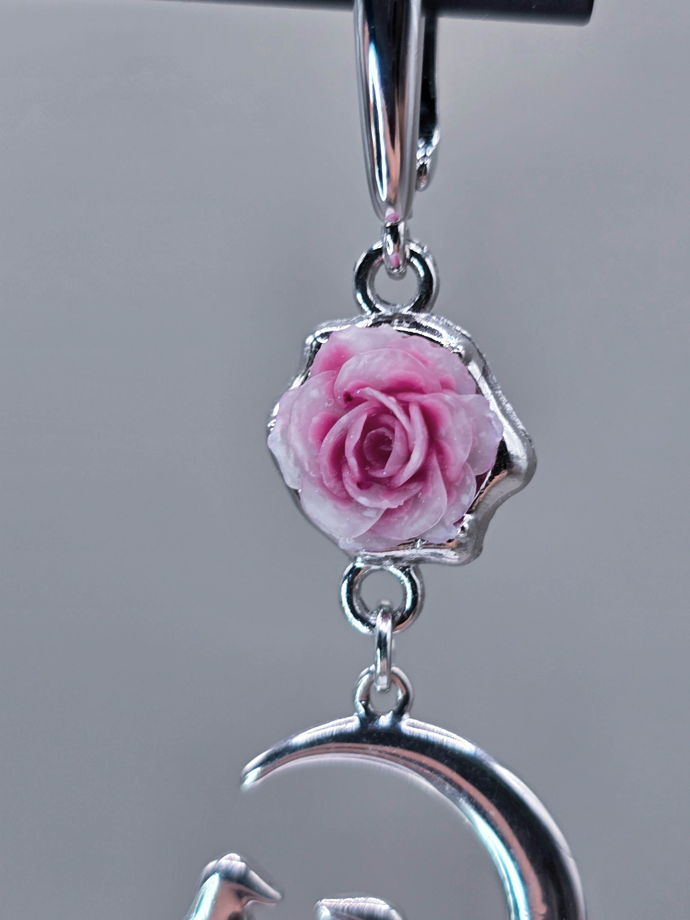 Серьги с английским замком "Серенада"