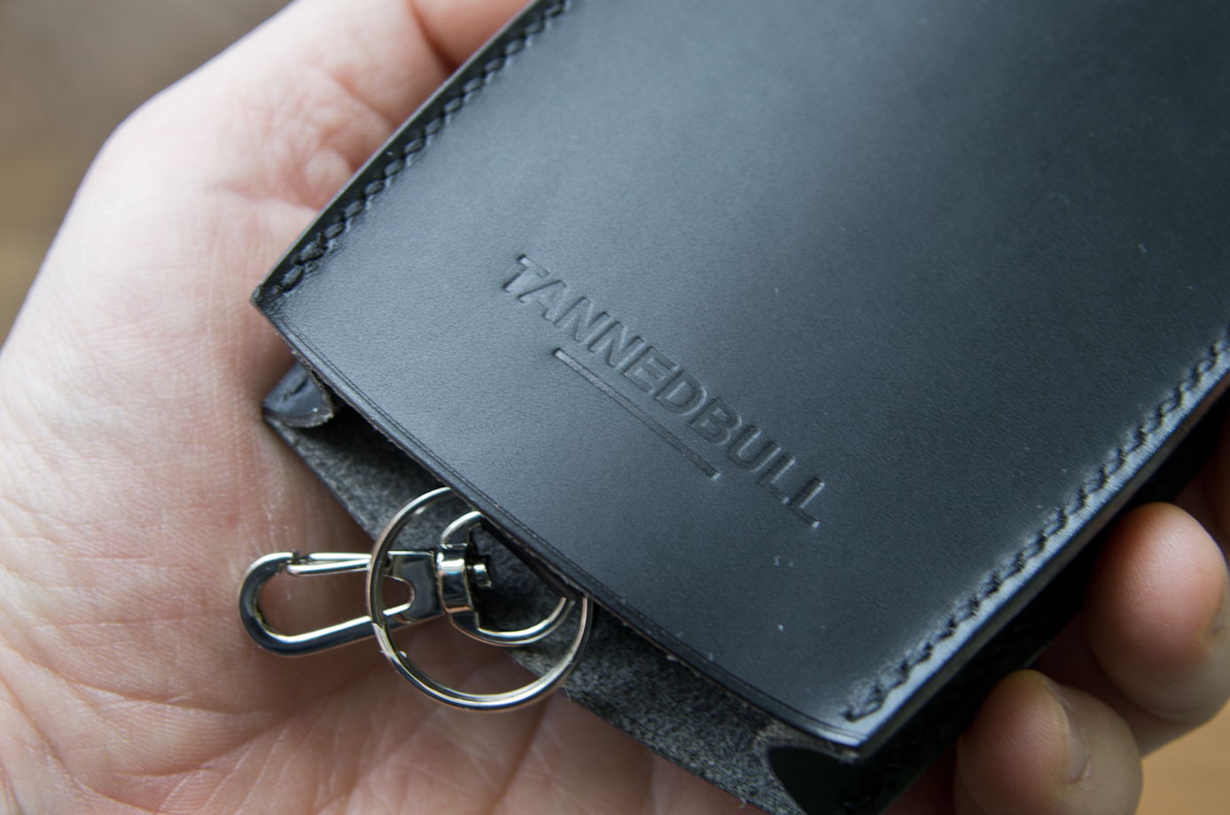 ключница из натуральной кожи BUTTERO - Черный