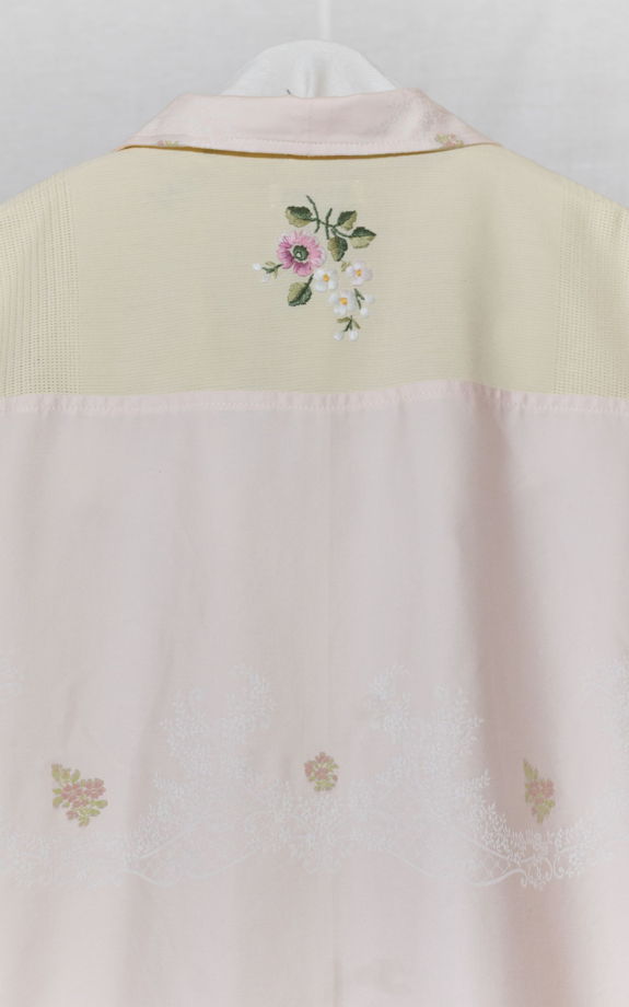 Лимонно Розовая Рубашка/Lemon Pink Short Sleeve Shirt