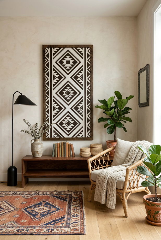 Настенное панно с орнаментом