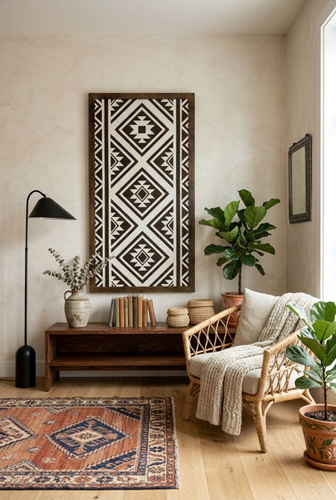 Настенное панно с орнаментом