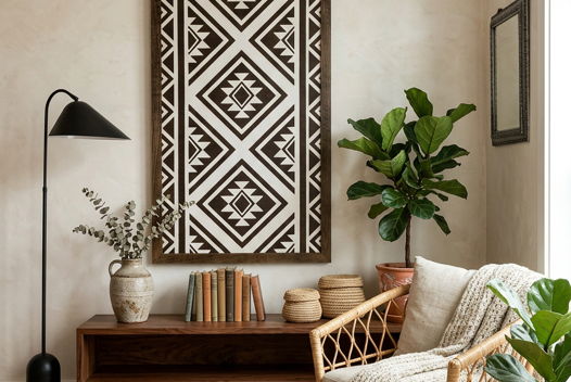 Настенное панно с орнаментом