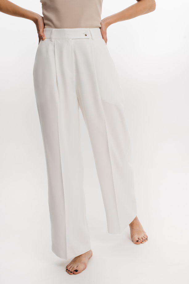 Женские брюки Sky белые, 90% вискоза