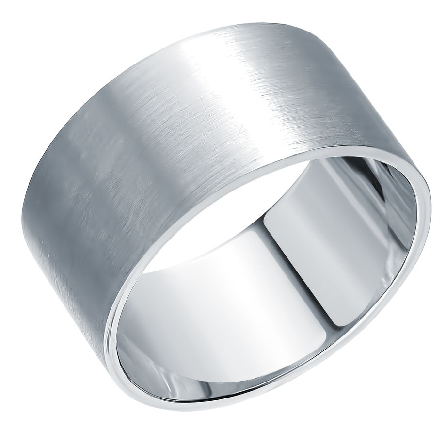 Серебреное кольцо широкое