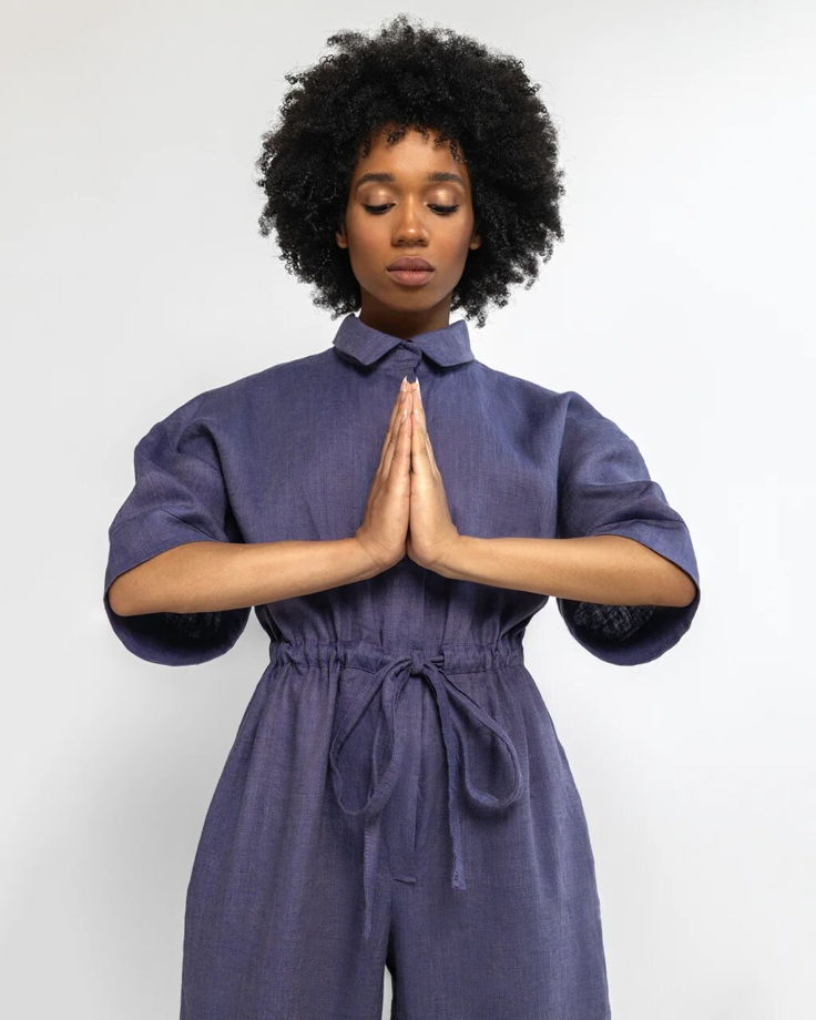 Комбинезон изо льна