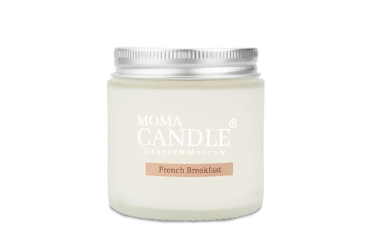 Аромасвеча MOMACANDLE ”French  breakfastfast” , 120 гр.