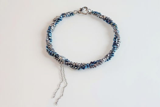 Чокер из гематита